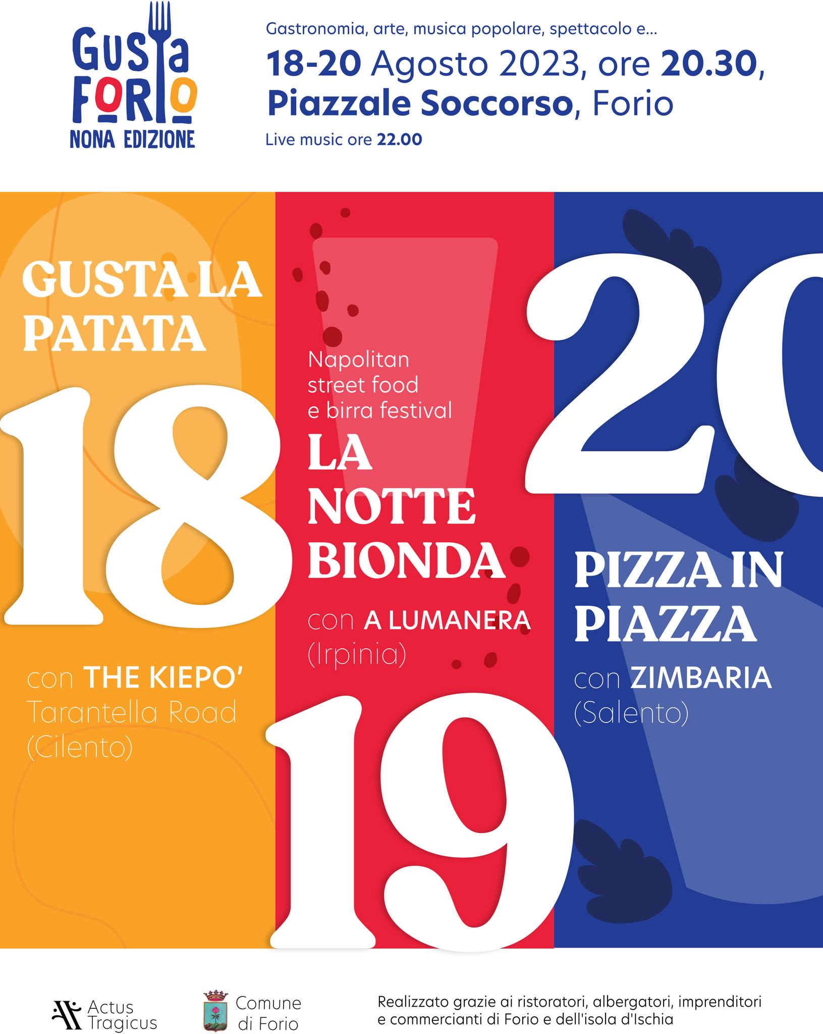 Gusta Forio: pizza in piazza