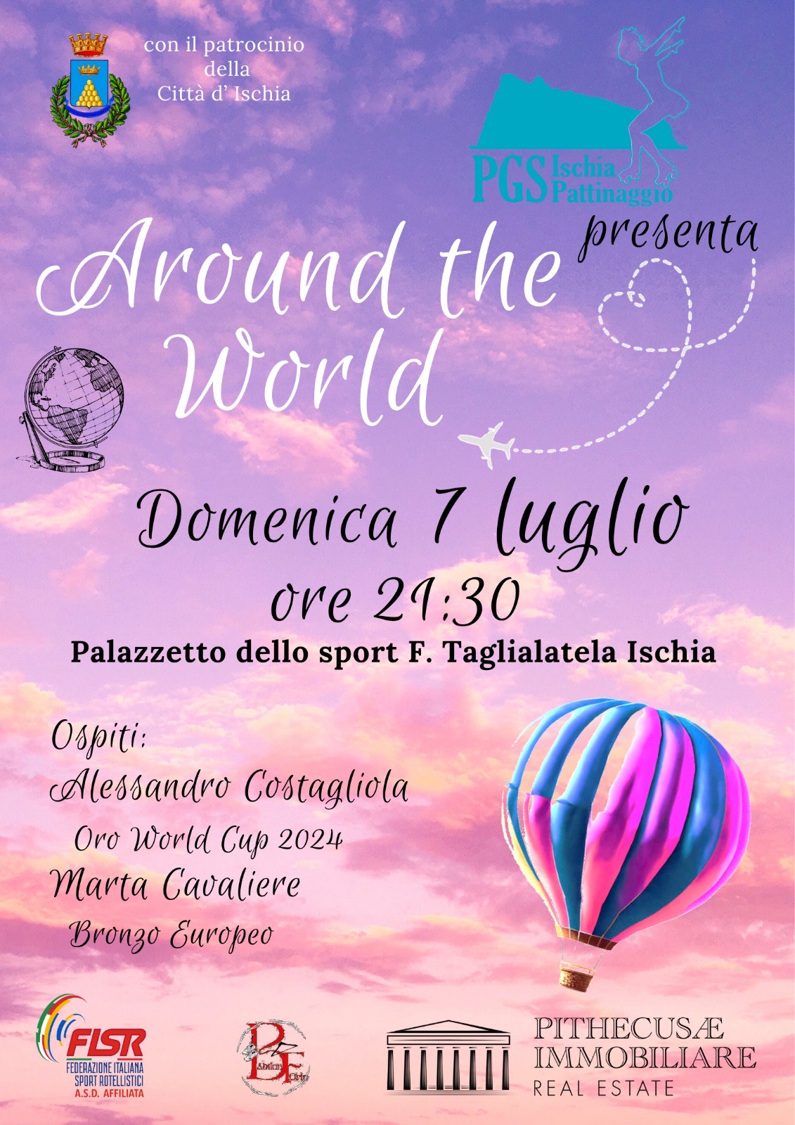  Saggio PGS ISCHIA PATTINAGGIO: Around the world
