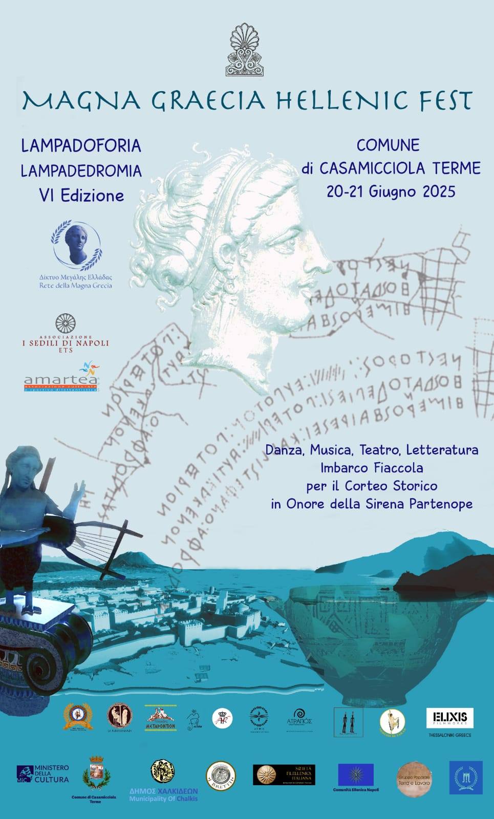 A CASAMICCIOLA TERME IL PRIMO FESTIVAL DELLA MAGNA GRECIA