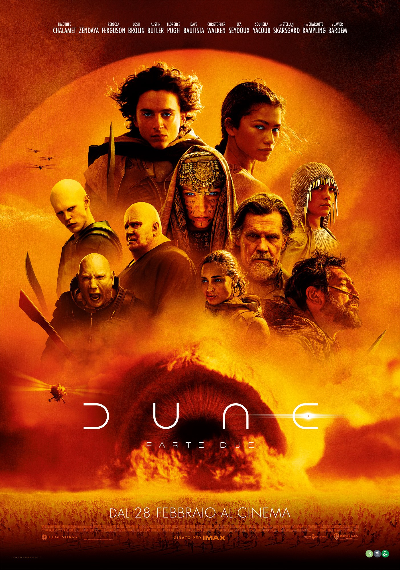 Dune - Parte Due (1 spettacolo)