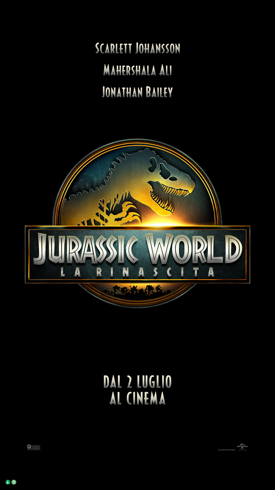 Jurassic World - La Rinascita (2 spettacoli) SALA 1