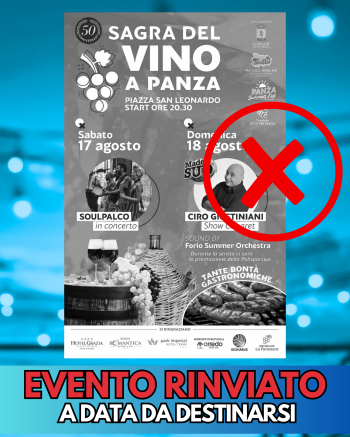 Rinviata - Sagra del vino a Panza: Ciro Giustiniano show cabaret