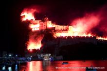 Incendio del Castello Aragonese