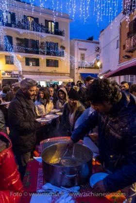 Vigilia di Natale e mercato del pesce a Forio isola d'Ischia