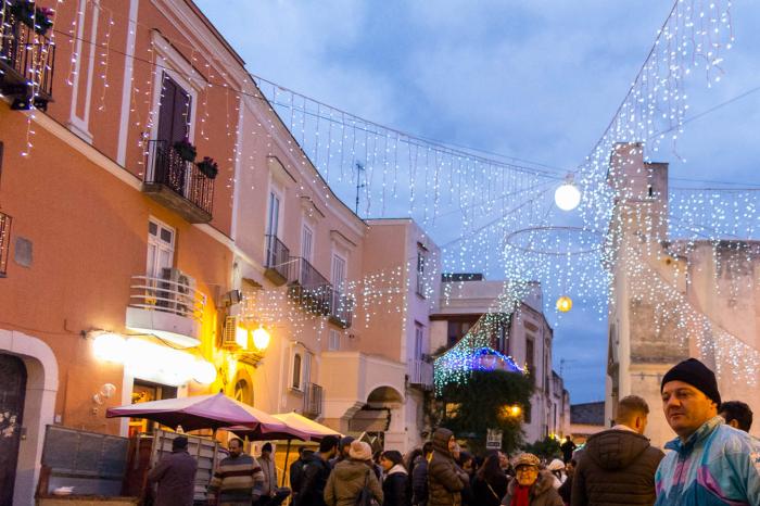 Vigilia di Natale e mercato del pesce a Forio isola d'Ischia