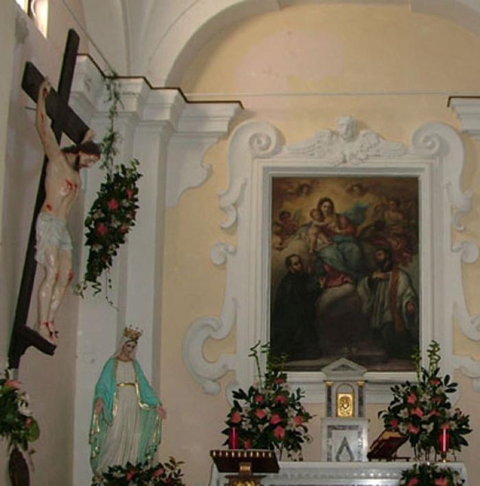 Interno Chiesa di S.Francesco Saverio Loc. Cuotto Ischia